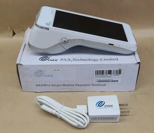 PAX A920 Pro Smart Mobile Terminal Reader With Box and Charger - POWER TESTED - Picture 1 of 12