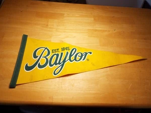 Vintage Baylor University Pennant Banner - Bild 1 von 2