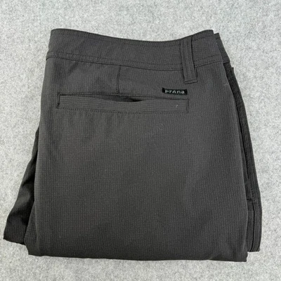 Мужские штаны для бега Prana Hybridizer 36 цвет древесный уголь серый для бега на открытом воздухе походные технические - Изображение 1 из 4