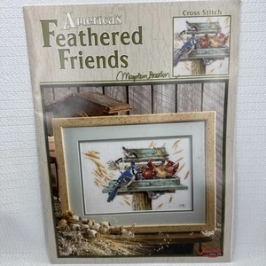 Americas Feathered Friends Cross Stitch Pattern Leaflet Marjolein Bastin - Picture 1 of 3