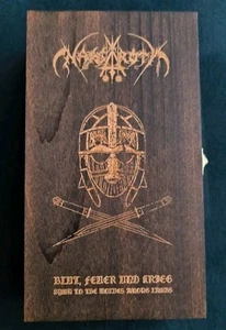 Nargaroth - Wooden 6-Tape Box Black Metal Moonblood Darkthrone Mayhem Gorgoroth - Picture 1 of 3