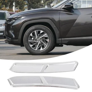 ABS Chrome Car Front Wheel Fender Decorative Trim For Hyundai Tucson L 2021-2023 - Bild 1 von 9