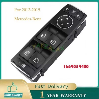 For 2012-2015 Mercedes-Benz ML350 ML550 ML63 Front Left Power Door Window Switch - Image 1 of 4