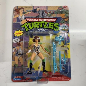 Playmates Toys TMNT Teenage Mutant Ninja Turtles April O'Neil Ninja Newscaster - Picture 1 of 8