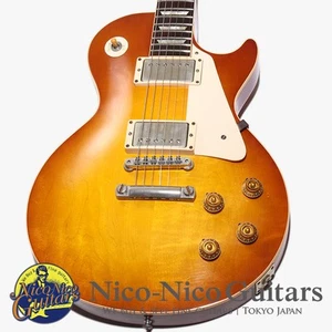 Gibson Custom Shop 2011 Historic Collection 1958 Les Paul VOS Plain Top Iced Tea - Picture 1 of 5