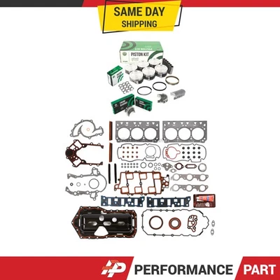 Полный комплект прокладок поршневых подшипников подходит для 00–05 Buick Lesabre Avenue Pontiac 3,8 л OHV - Изображение 1 из 4