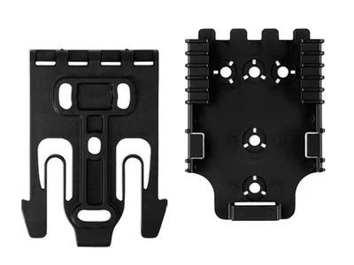 NEW Safariland QLS Quick Locking System Holster Attachment QUICK-KIT 1-2 Black - Image 1 of 3