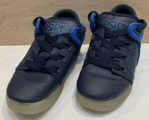 OSIRIS BOYS KIDS BLUE SKATEBOARDING SKATE SHOES SZ 2 - Picture 1 of 11