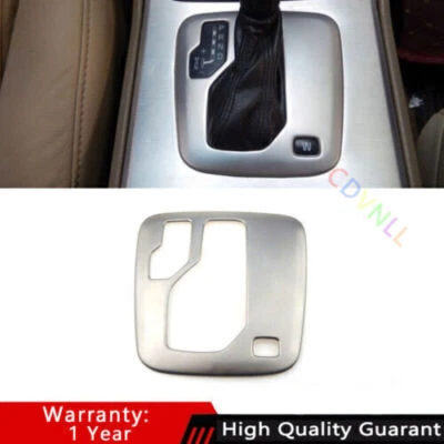 Отделка крышки рамы переключения передач для Volvo XC90 2003~2014 матовая серебристая сталь консоль - Изображение 1 из 4