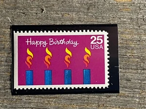 U.S. #2395 25¢ Happy Birthday Special Occasions Candles Stamp (Box: 1C) - Picture 1 of 1