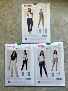 Burda Uncut Sewing Patterns Trousers Skirts - Picture 1 of 6