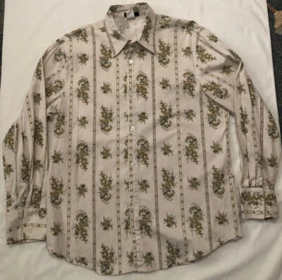 Camisa Manga Larga Vintage POP ICON Talla XL HECHA EN EE. UU. USADA EN EXCELENTE ESTADO Foto 1 de 4