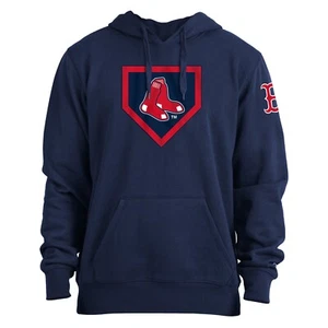 Boston Red Sox MLB New Era Mens Club House Hoodie - Navy - Picture 1 of 2