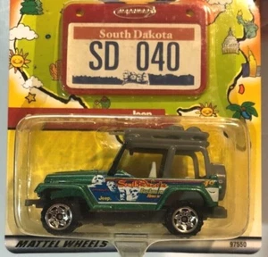 Matchbox South Dakota Jeep Wrangler Across America 50th Birthday 2001 New - Picture 1 of 3