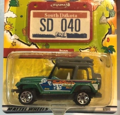 Matchbox South Dakota Jeep Wrangler Across America 50th Birthday 2001 New - Image 1 of 3