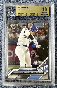 Shohei Ohtani 2024 Topps Now #680 BGS 10 FREE POSTAGE - Picture 1 of 2