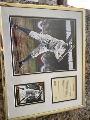 Litografía de la colección Cooperstown 1992 Babe Ruth enmarcada (R) Foto 1 de 3