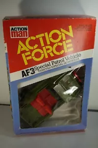 Action Man Action Force G I JOE AF3 Special Patrol Vehicle Jeep Palitoy MIB 1982 - Bild 1 von 18