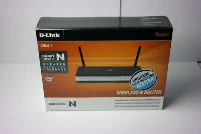 D-Link DIR-615-CS 300 Mbps 1-Port 10/100 Wireless N Router - Image 1 of 4