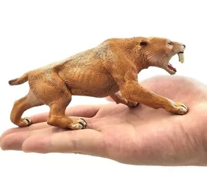 Figura de acción de PVC juguete animal tigre dientes de sable juguetes fiesta regalos - Imagen 1 de 8