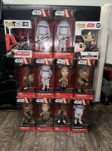 Star Wars Funko's Set - 12 ungeöffnet mit Regalware - Bild 1 von 8