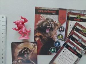 SEDRIK DER WERWOLF MINIATUR + ENGLISCHE KARTEN / TANARES ADVENTURES G140 - Bild 1 von 1