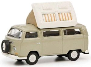 Autobús VW Volkswagen T2 - Camperbus - gris - SCHUCO 1:87 - Imagen 1 de 6