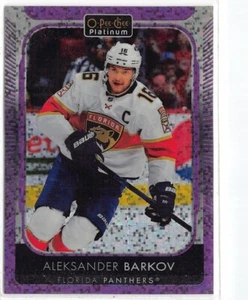 2021-22 O-Pee-Chee Platinum Violet Pixels #195 Aleksander Barkov /299 - Picture 1 of 2