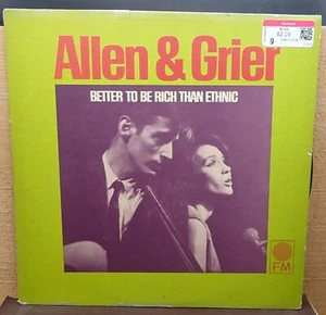 Allen & Grier - Better to Be Rich Than Ethnic - FM 1963 - Imagen 1 de 4
