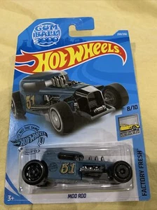Hot Wheels Factory Fresh #250/250 Mod Rod  Gum Ball 3000 GrayBlu - Picture 1 of 2