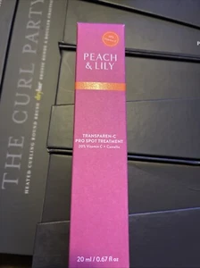 NIB Peach & Lily Transparen-C Pro Spot Treatment  Brighten + Erase 0.67 oz NIB - Picture 1 of 5