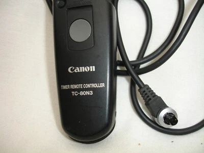 Canon TC-80N3 Timer Remote Controller for EOS 10D 20D 30D 40D 50D, 7D 6D OEM - Image 1 of 4