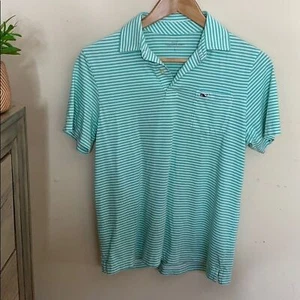 vineyard vines • girls striped polo tee - Picture 1 of 6