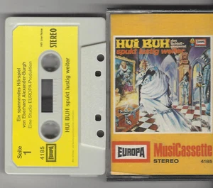MC Hörspiel Hui Buh spukt lustig weiter hellgraue Kassette 4185 - Picture 1 of 1