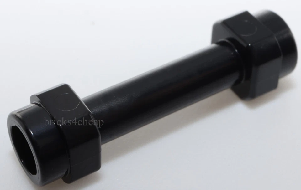 Lego 2x Minifigura Negra Empuñadura de Arma Suave Extendida Foto 1 de 1