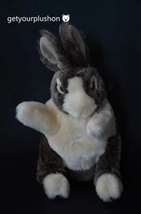 FOLKMANIS DUTCH RABBIT HAND PUPPET PLUSH 10" TALL - Imagen 1 de 2