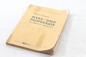 Old Print Catalog Measuring U. Test Equipment for Broadcasting Workshops 1942 - Picture 1 of 17