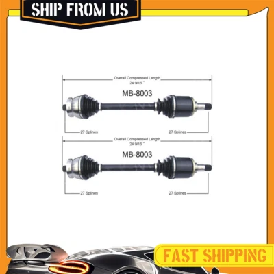 2 ejes CV trasero izquierdo derecho TrakMotive para Mercedes-Benz 230 1975-1978 Foto 1 de 3