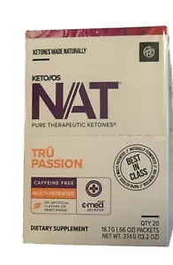 PRUVIT Ketones Drink. Tru Passion. CAFFEINE FREE. Free Shipping Exp: 05/2025 - Picture 1 of 1