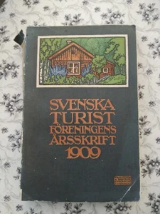 Svenska tourist foreningens arsskrift vintage sweden tourist guide mountain 1909 - Bild 1 von 4