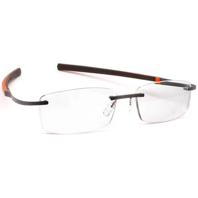 Gafas Tag Heuer TH 0344 004 Gunmetal/Naranja/Marrón Sin montura Francia 57[]17 140 Foto 1 de 4