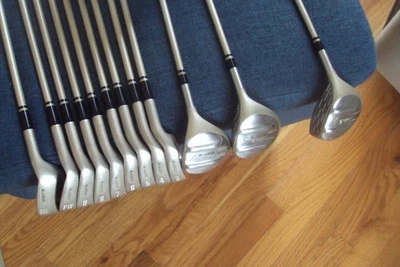 Женские айроны Lady Cobra большого размера 3/5/7 вуды 3-PW, SW графитовые стандартная длина - Изображение 1 из 4