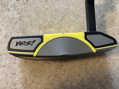 Yes Putter Callie C-Groove True Alignment 35” Yes! Steel Yellow insert - Image 1 of 4
