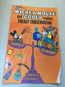 Cómic de colección Mickey Mouse y Goofy Explore Energy Conservation (Disney 1978) - Imagen 1 de 6