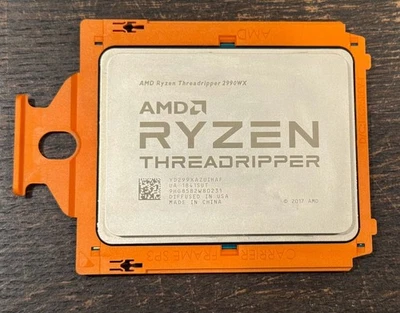 AMD Ryzen Threadripper 2990WX 32-Core 3.0 GHz TR4 CPU Processor YD299XAZUIHAF - Image 1 of 3