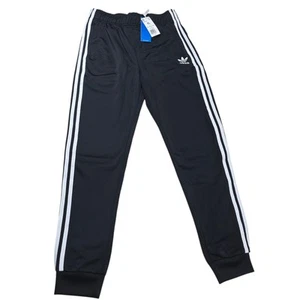 Adidas Superstar SST Track Jogger Pants Black GN8453 Boys Youth Size XL - Picture 1 of 10