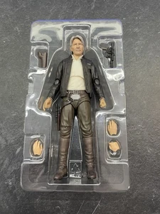 S H Figuarts Han Solo Star Wars Force Awakens 6 Inch Action Figure Bandai - Picture 1 of 1