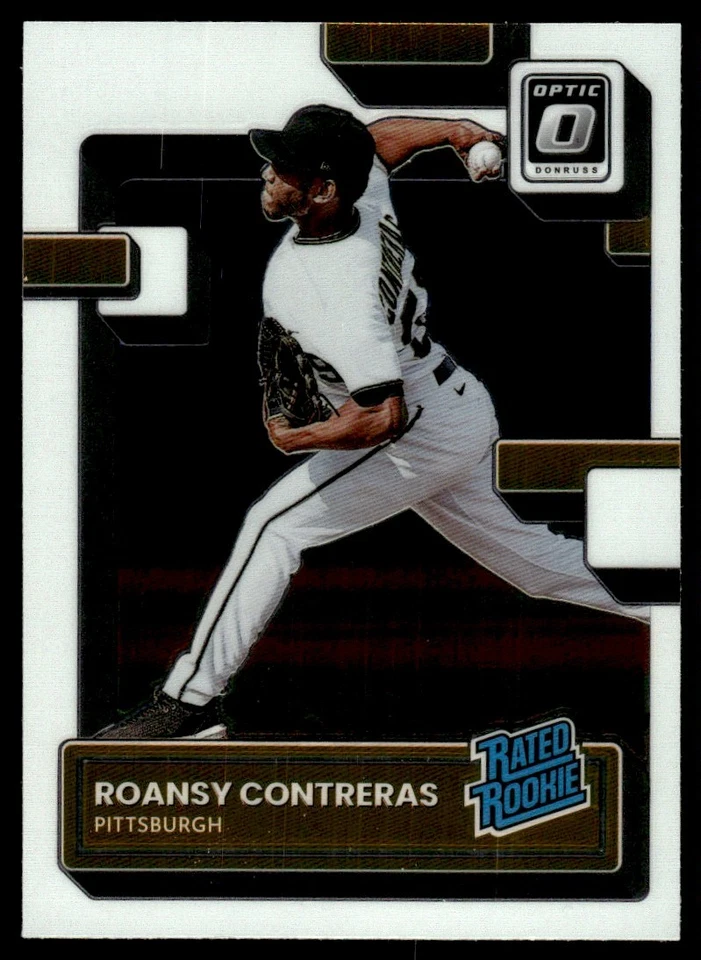 2022 Donruss Optic RATED ROOKIE Roansy Contreras Rookie Pittsburgh Pirates #74 - Image 1 of 2
