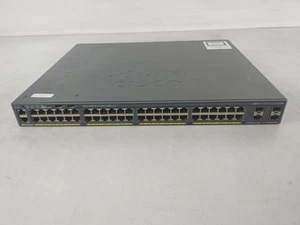 Cisco Catalyst WS-C2960X-48LPS-L 48-Port Gigabit Ethernet Managed PoE+ Switch - Picture 1 of 8