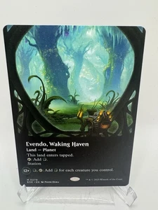 Evendo, Waking Haven - Borderless M Magic The Gathering Edge of Eternities M/NM, inglés - Imagen 1 de 2